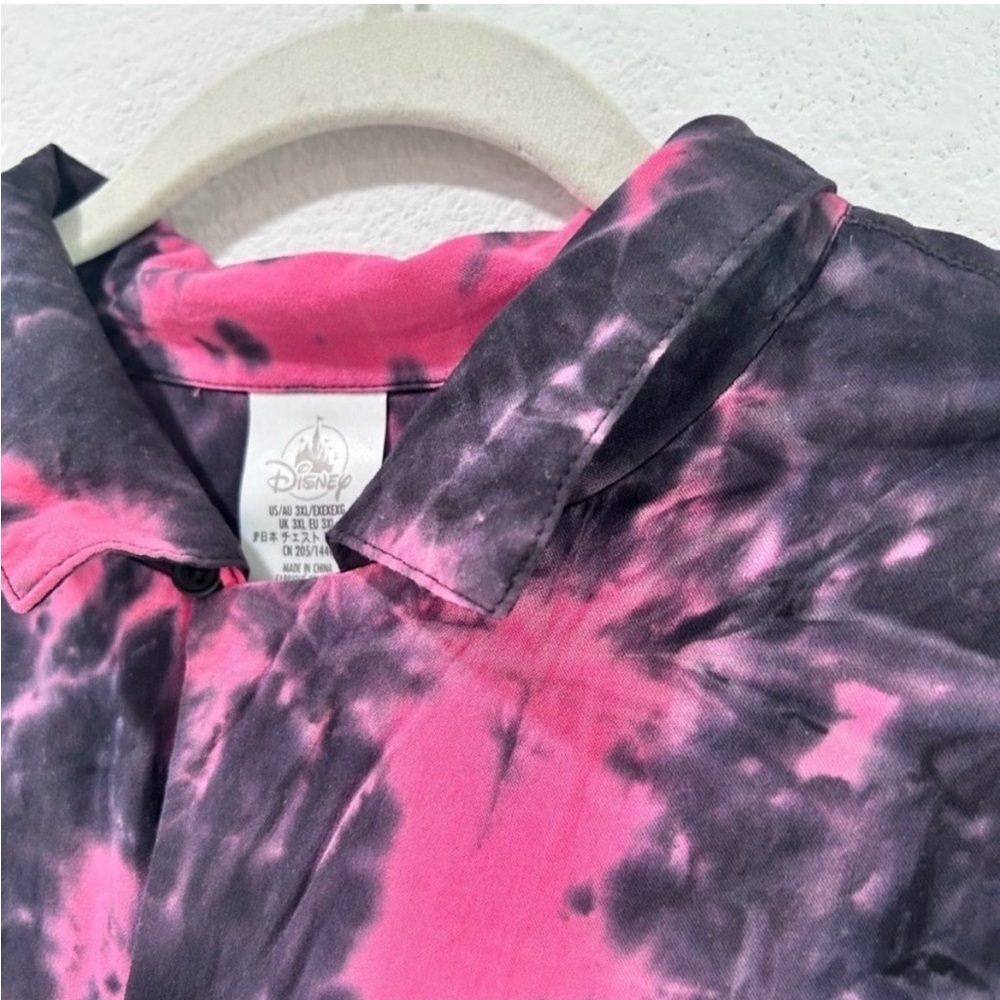 Disney Pink and Black Tie-Dye Shirt - Picture 14 of 15